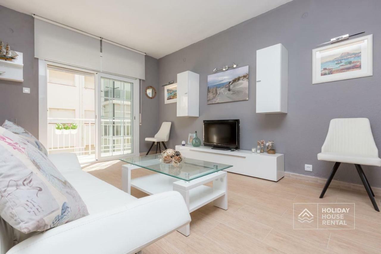 S12 - Beach Front Apartment --Free Wifi- Salou Exterior foto